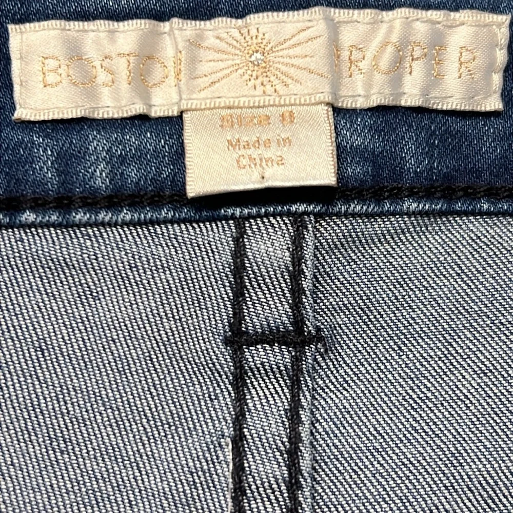 BOSTON PROPER Exotic Journey Jeans - Picture 14 of 17